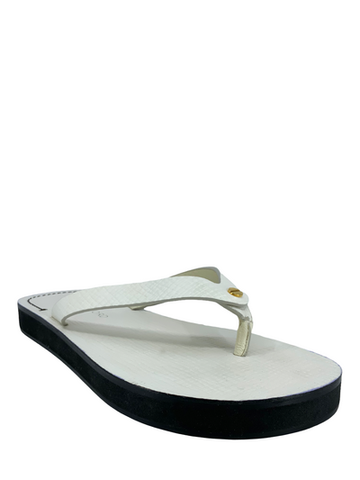 TOM FORD Textured Leather Thong Sandals Size 6-Replica Designer Handbag Store
