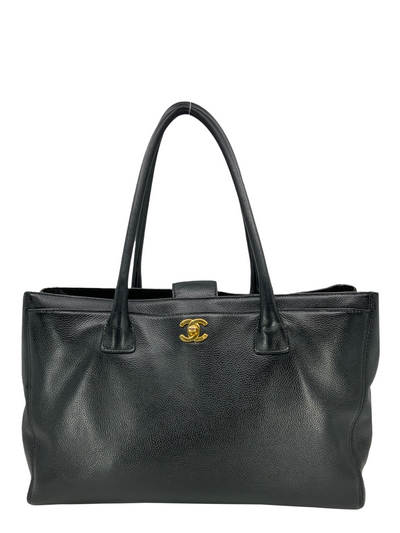 CHANEL Caviar Leather Cerf Executive Tote Bag-Replica Designer Handbag Store
