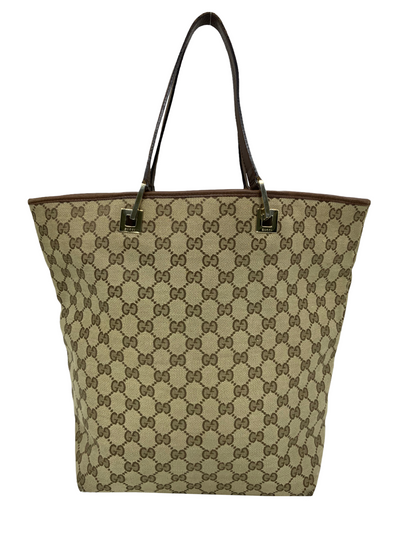 Gucci Vintage Monogram Canvas Tote Bag-Replica Designer Handbag Store
