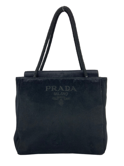 PRADA Vintage Satin Small Tote Bag-Replica Designer Handbag Store
