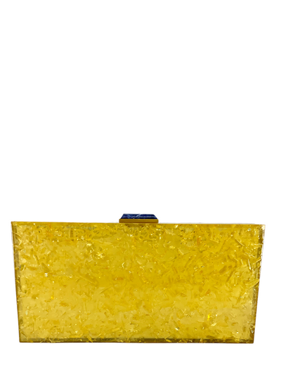 Oscar de la Renta Resin Box Clutch-Replica Designer Handbag Store
