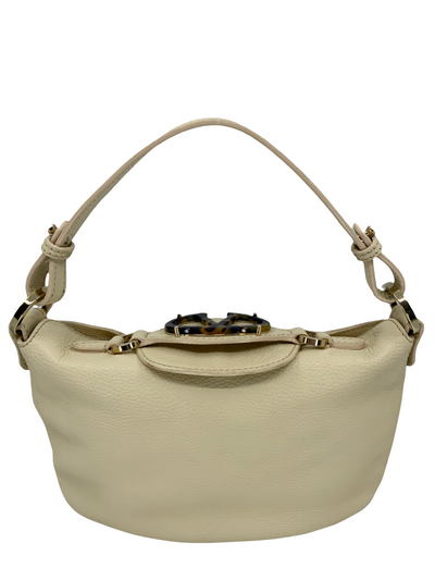 Valentino Leather Small Catch Hobo-Replica Designer Handbag Store
