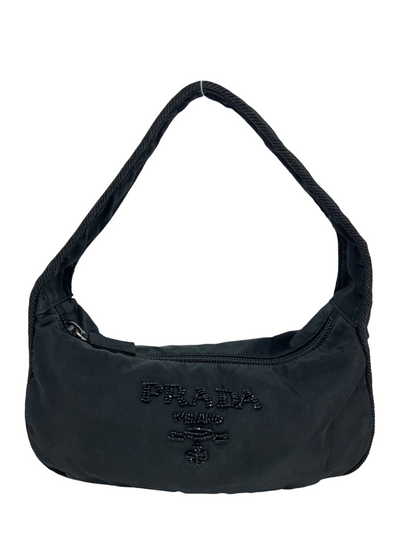 PRADA Tessuto Nylon Beaded Small Bag-Replica Designer Handbag Store
