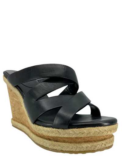 Jimmy Choo Prisma Vachetta Wedge Sandals-Replica Designer Handbag Store
