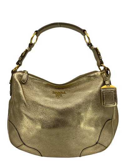 Prada Vitello Daino Leather Shoulder Bag-Replica Designer Handbag Store
