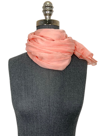 LORO PIANA Sheer Silk Oblong Scarf-Replica Designer Handbag Store
