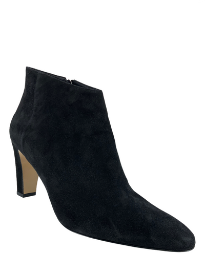 Manolo Blahnik Myconia Suede Ankle Boots Size 8-Replica Designer Handbag Store
