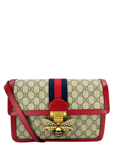 GUCCI GG Supreme Canvas Queen Margaret Shoulder Bag-Replica Designer Handbag Store
