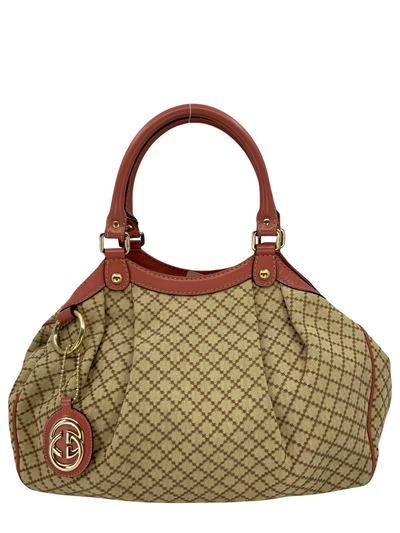 GUCCI Diamante Canvas Medium Sukey Tote-Replica Designer Handbag Store
