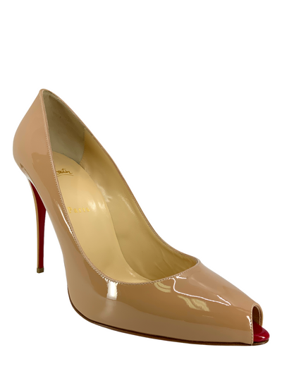 Christian Louboutin Tibur 100 Patent Leather Pumps Size 11-Replica Designer Handbag Store
