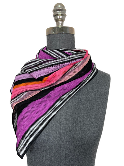 MISSONI Striped Silk Oblong Scarf-Replica Designer Handbag Store
