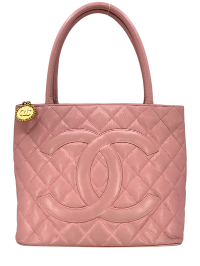 Chanel Quilted Caviar Medallion Tote Bag-Replica Designer Handbag Store
