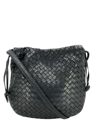 Bottega Veneta Vintage Intrecciato Woven Leather Shoulder Bag-Replica Designer Handbag Store
