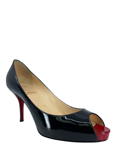 Christian Louboutin Very Prive Patent Leather Pumps Size 8-Replica Designer Handbag Store
