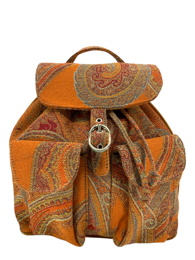 ETRO Paisley Jacquard Mini Backpack-Replica Designer Handbag Store
