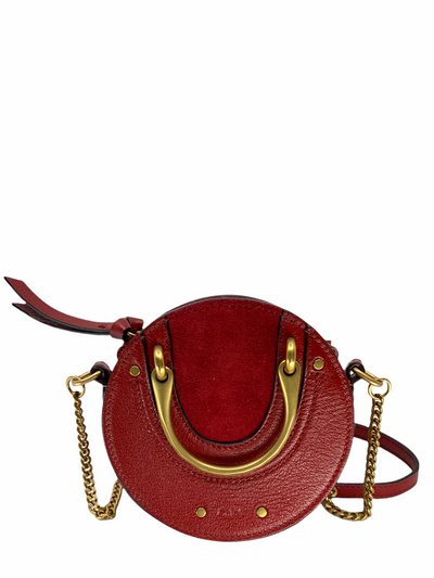 Chloe Pixie Goatskin Smooth Calfskin Suede Mini Crossbody Bag-Replica Designer Handbag Store
