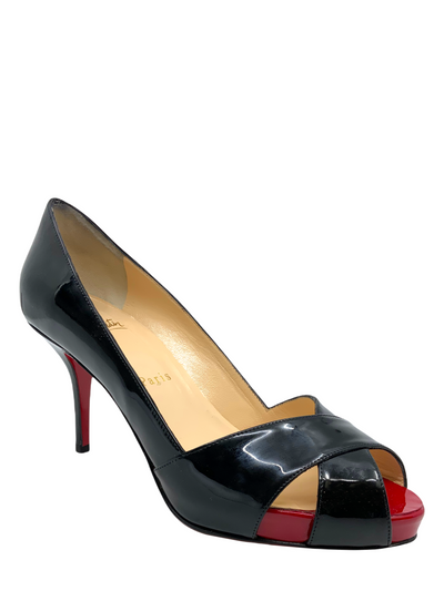 Christian Louboutin Patent Shelly 90 Pumps Size 7-Replica Designer Handbag Store
