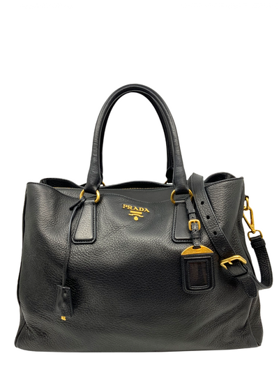 Prada Cervo Deerskin Tote with Shoulder Strap-Replica Designer Handbag Store
