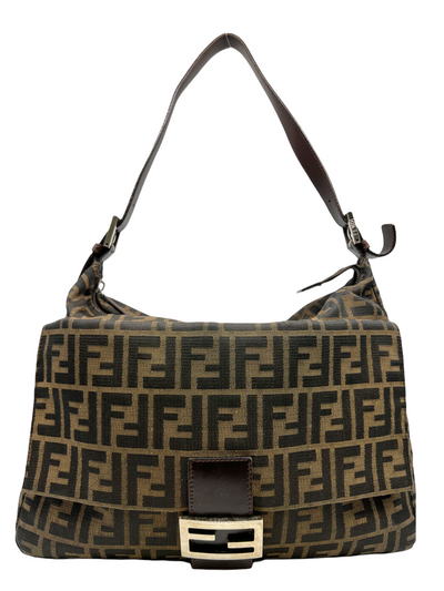 Fendi Zucca Canvas Big Mama Baguette-Replica Designer Handbag Store
