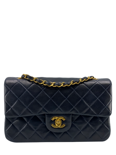 Chanel Vintage Quilted Lambskin Small Classic Double Flap Bag-Replica Designer Handbag Store
