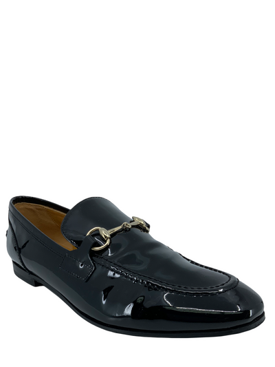 Gucci Classic Patent Leather Horsebit Loafers Size 8.5-Replica Designer Handbag Store
