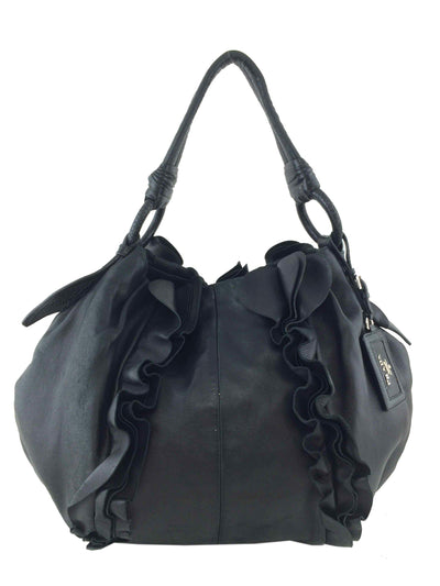 Prada Nappa Ruffle Hobo-Replica Designer Handbag Store
