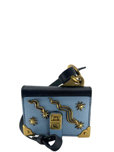 Prada Saffiano Leather Trick Note Book Bag Charm-Replica Designer Handbag Store
