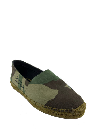 Saint Laurent Signature Camo Canvas Espadrilles Size 6-Replica Designer Handbag Store
