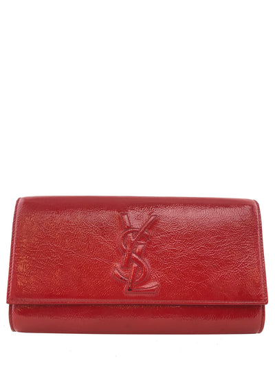 Yves Saint Laurent Belle De Jour Patent Leather Clutch-Replica Designer Handbag Store
