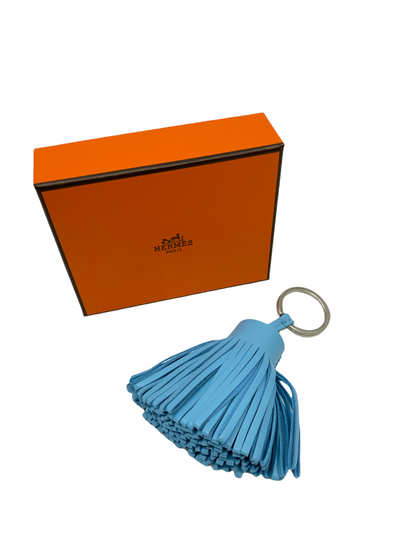 Hermes Lambskin Carmen Tassel Key Holder-Replica Designer Handbag Store
