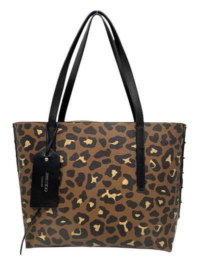 Jimmy Choo Twist East West Animal Print Tote-Replica Designer Handbag Store
